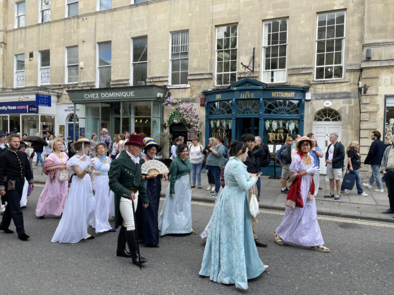 Jane Austen Festival Grand Regency Costumed Promenade, Bath, Sept 2022 ...