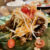 Thai Basil Bath Fried Soft Shell Crab Papaya Salad