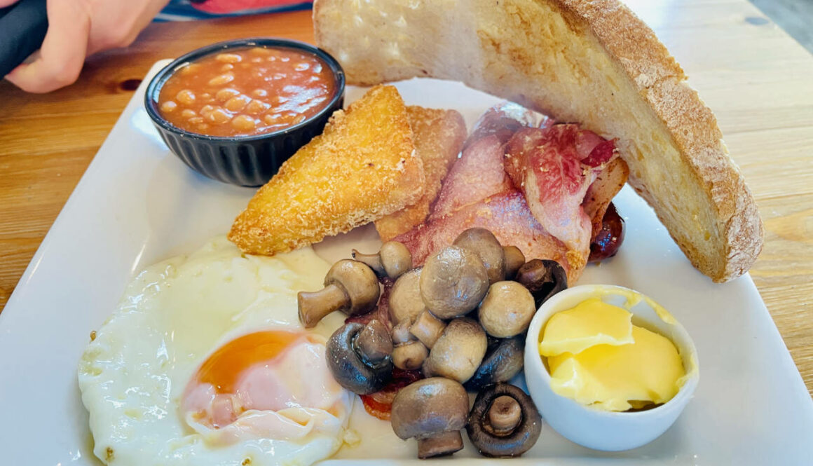 Glastonbury Full English Breakfast at My Fine Deli